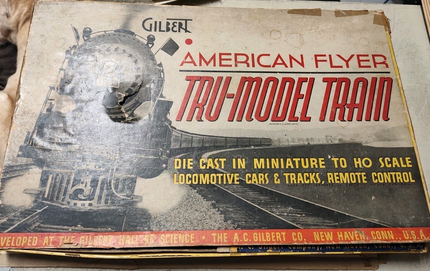 Gilbert American Flyer Tru-model Train Set MODEL HO 140 5 Cars | eBay