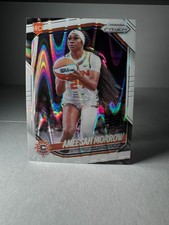 2025 Panini WNBA Prizm White Seismic #79 Aneesah Morrow Sun RC