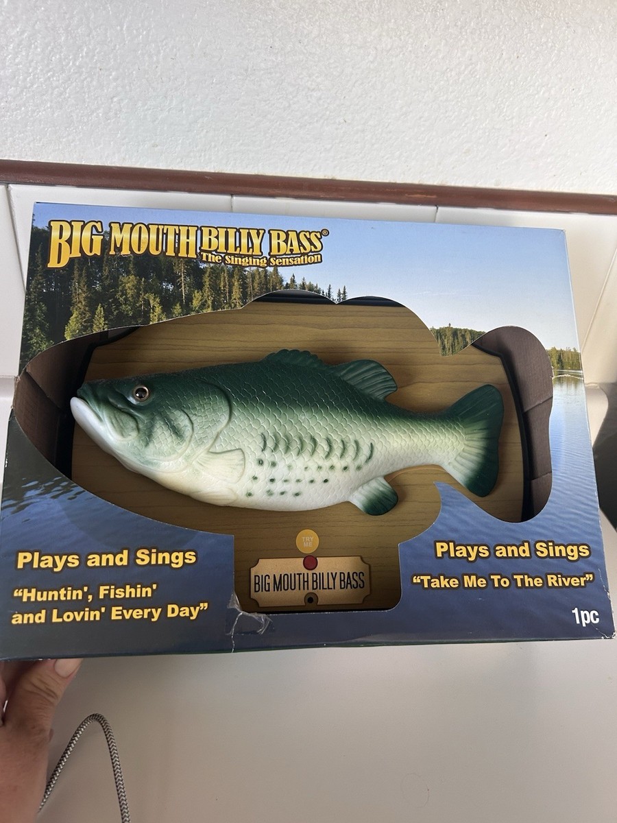 Big Mouth Billy Bass The Singing Sensation Singing Fish for sale