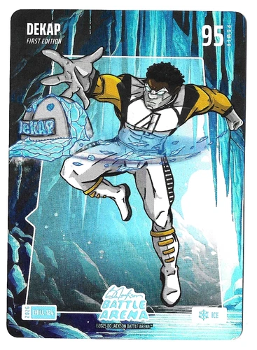 2026 Bo Jackson Battle Arena Dekap Chillin Battlefoil DK Metcalf ICE 1st Edition