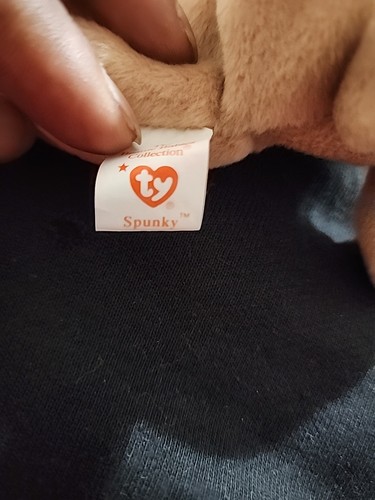 Ty The Beanie Babies Collection Spunky Dog Plüschtier - Bild 6 von 14