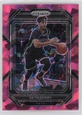 2022-23 Panini Prizm Pink Ice Prizm Seth Curry #19 d1m