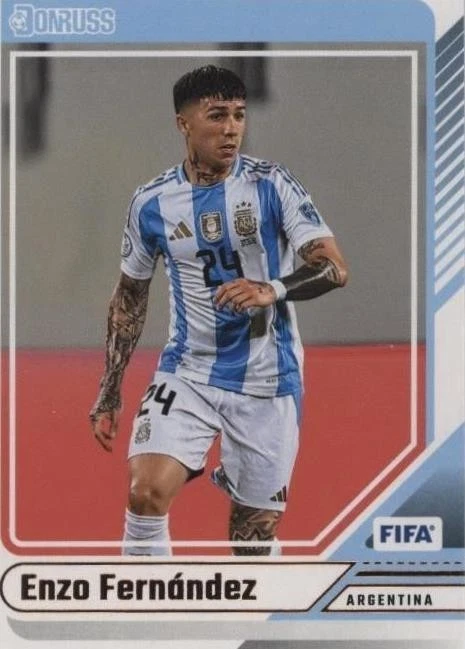 2024-25 Topps Argentina Team Set - Enzo Fernandez #31 for sale | eBay