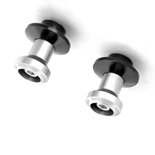 Silver SPMF 8MM CNC Swing Arm Spools For Kawasaki Z900 RS / Cafe 18 19 20