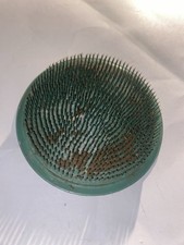 Vintage Vogue No 5 Flower Holder Metal Frog by Beagle MFG Pasadena CA USA. 