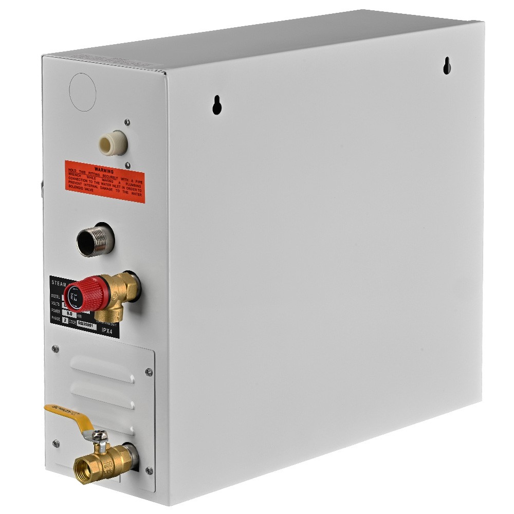 6KW 220V Steam Generator ST-135M Controller 77℉-131℉ Home SPA Sauna Bath Shower
