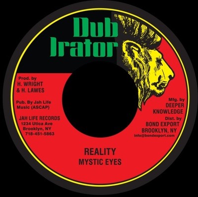 MYSTIC EYES Reality 7'' NEW VINYL Dub Irator reissue