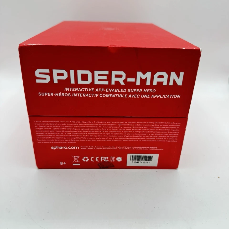 Spider-Man: Sphero Marvel Interactive Figurine, Not Tested No Charge Cord - Image 3 of 4