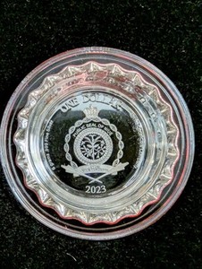2023 Coca-Cola Collectible Bottle Cap Shaped 6g .999 Silver Proof $1 Coin Fiji 