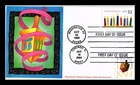 US COVER HANUKKAH FIRST DAY ISSUE COMBO DUAL CANCEL GG CACHET