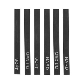 6 Pcs Sketch Carbon Stick Set Modern Paint Sticks Willow Charcoal