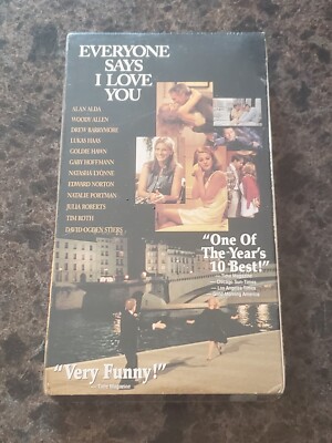 BRAND NEW Everyone Says I Love You (VHS; 1997) Woody Allen RARE Sealed OOP