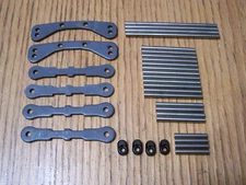 Fits Traxxas 8S X-Maxx Arm Hinge Pins Suspension Bulkhead Tie Bar Upper Lower 6S