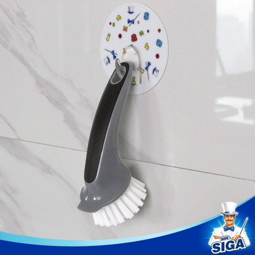 Pot and Pan Cleaning Brush, Dish Brush for Kitchen, Pack of 2 Sturdy body - Picture 4 of 9
