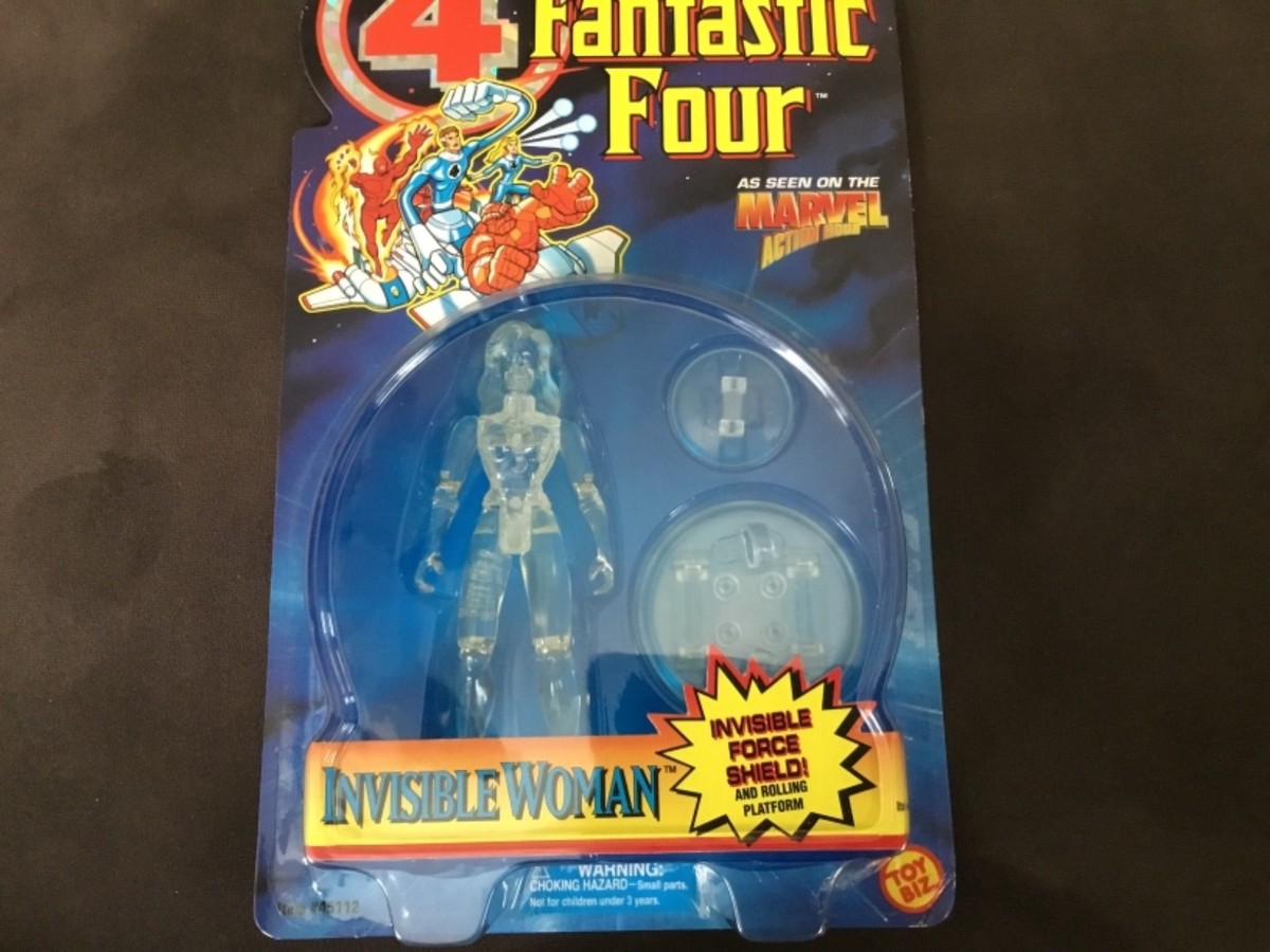 【未開封】TOY BIZ インビジブル・ウーマン 20th FOX版 アメトイ 1995 Marvel Comics Toy Biz Fantastic Four INVISIBLE WOMAN