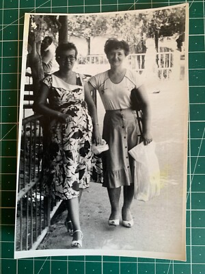 Woman Girl Fashion Dressing Portrait Photo Vintage Ussr 1950-80