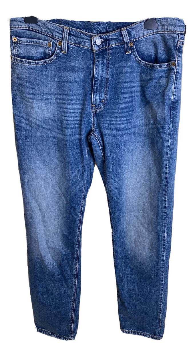 Levis Jeans Mens 36x36 541 Athletic Taper Stretch Denim Medium