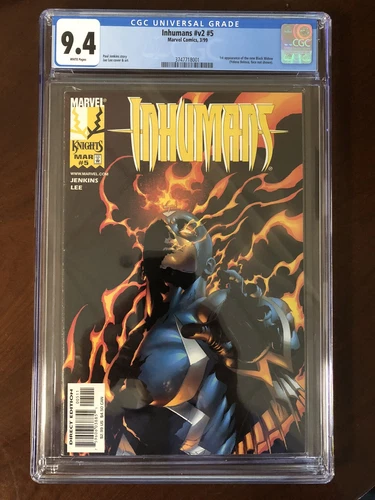 Black Widow #1 CGC 9.6  Variant And Inhuman # 5 CGC 9.4 New Black Widow Yelena