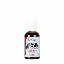 Ben Nye Stage Blood 2 fl oz / 59ml Zesty Mint Flavor fake blood