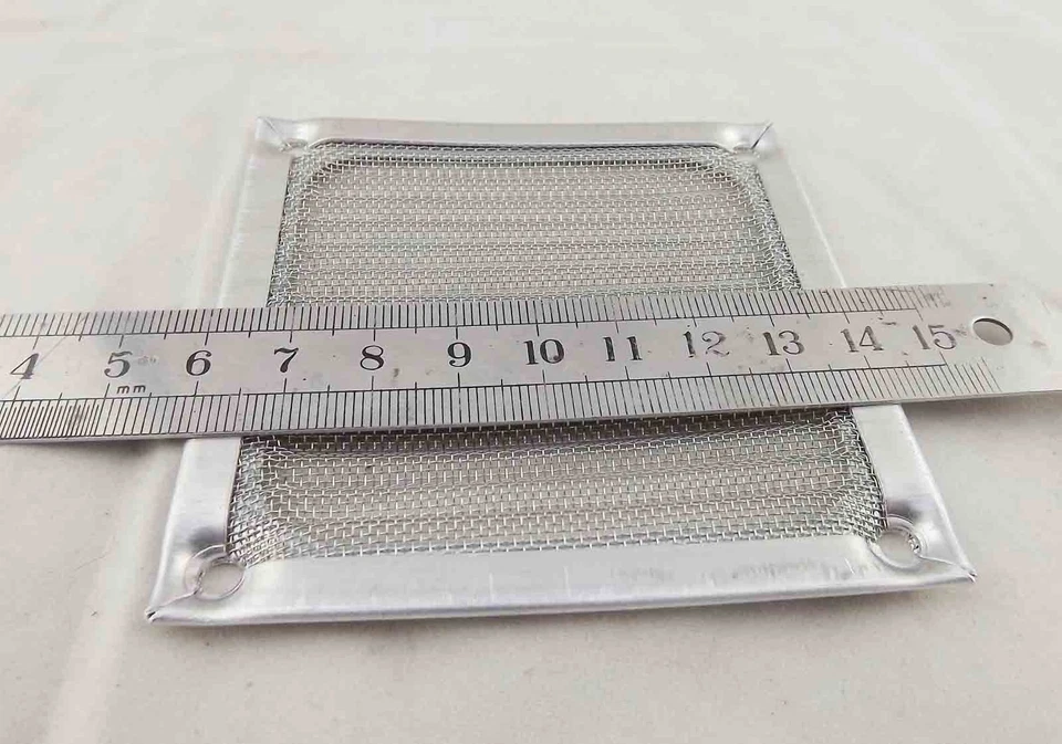 Aluminum Dustproof Dust Mesh Grill Guard Filter 80mm 8cm for PC Case Cooling Fan - Image 4 of 4