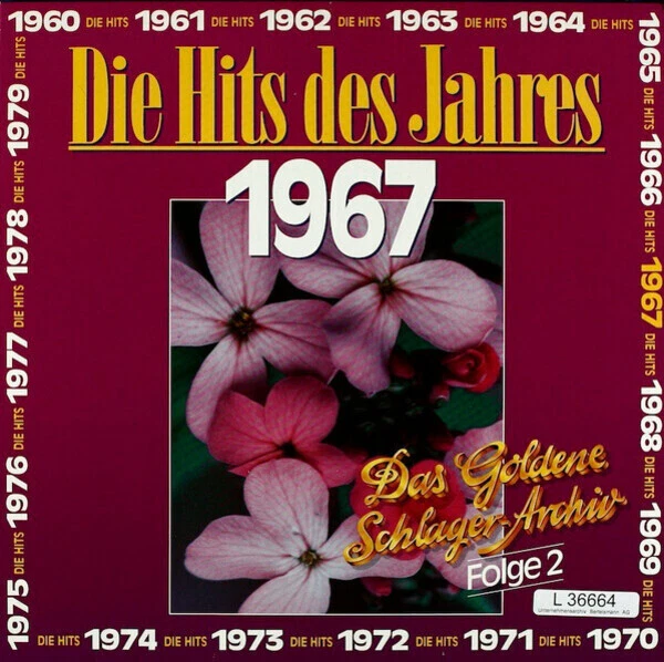 CD Udo Jürgens, Manuela a.o Die Hits Des Jahres 1967 Folge 2 SR International - Photo 1/1