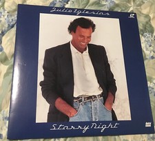 Julio Iglesias - Starry Night Laserdisc, 1991 Near Mint