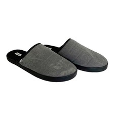 Toms Harbor Slippers Shoes Mens 12 Gray Comfort Discolored