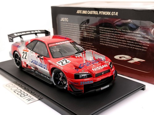 AUTOart 1:18 XANAVI Nissan Skyline Nismo GT-R R34 JGTC GT500 2002 #22 (80277) - Picture 3 of 6