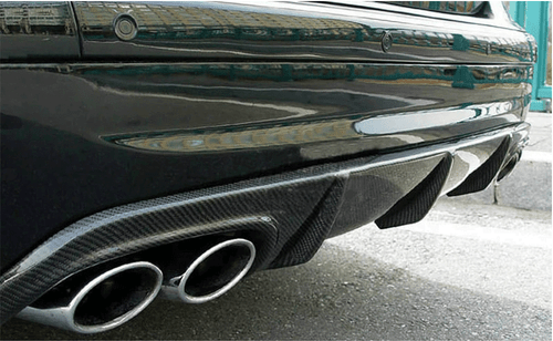 Carbon Heckdiffusor Heckschürze Stoßstange für Mercedes E-Klasse W211 E55 - Picture 14 of 16