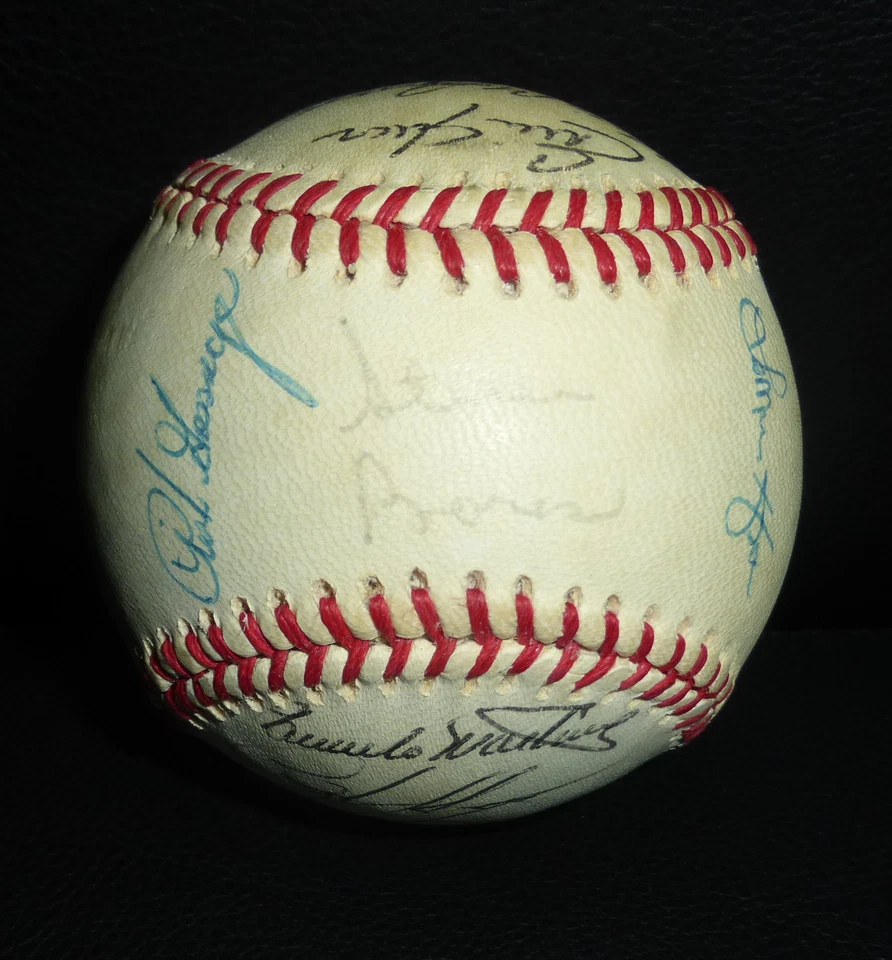 1986 Padres Team 23x Signed Baseball PSA/DNA LOA Tony Gwynn Eric Show Autograph - Image 3 of 4