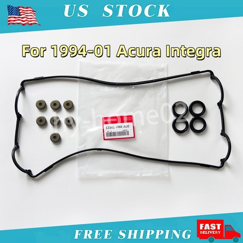 New OEM For Acura Integra 1.8L 1997-2001 Honda CRV 2.0L Valve Cover Gasket Kit