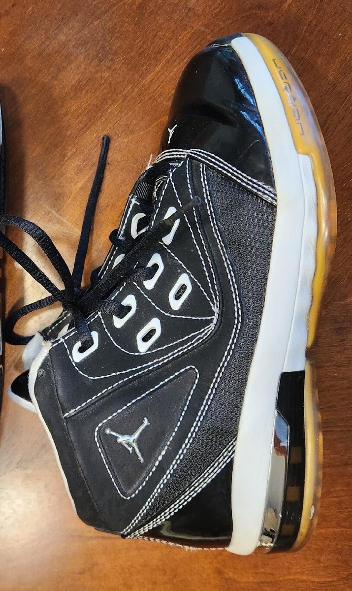 Nike Air Jordan 16.5 Teams XV1.5 16 Black Metallic 375387-003