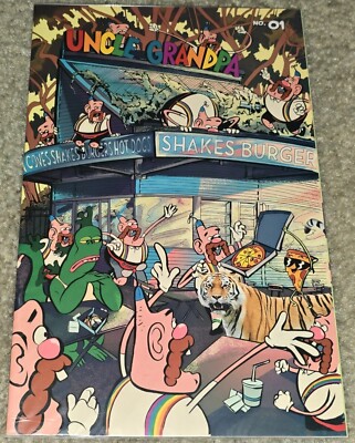 Rare VHTF Uncle Granpa 1 NM MX New York Comic Con 2014 1st App Foreign Variant