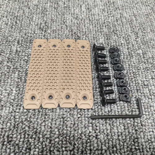 4Pcs/lot MLOK Nylon Rail Hand Protection G 10 Cover Panel for M-lok System - Picture 11 of 19