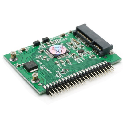 Mini PCI-e msata SSD to IDE 2.5 inch 5V 44pin Adapter Card 