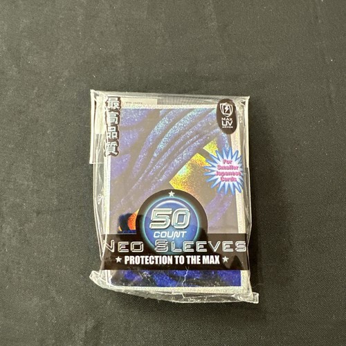 (1) (50) Pack Max Protection Blue Dragon Eye Japanese Size Neo Sleeves 7060L GDB