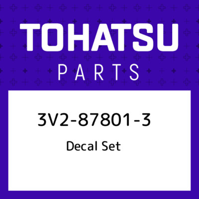 3V2-87801-3 Tohatsu Decal set 3V2878013, New Genuine OEM Part | eBay