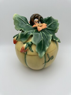 Fitz and Floyd Classics Le Jardin Potageres MELON BOX, New In