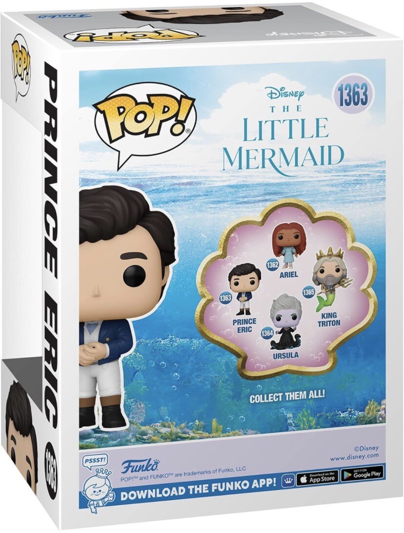 Funko Pop! Vinyl: Disney - Prince Eric #1363