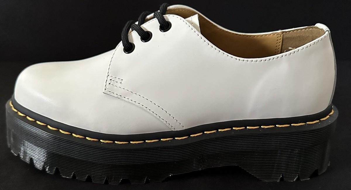 Dr. Martens White 1461 quads Dr. Martens 1461 Quad Size 8 US: Refined Style main image 2