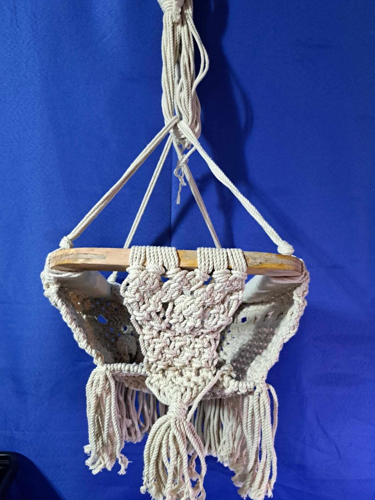 Macrame Baby Swing Photography Prop