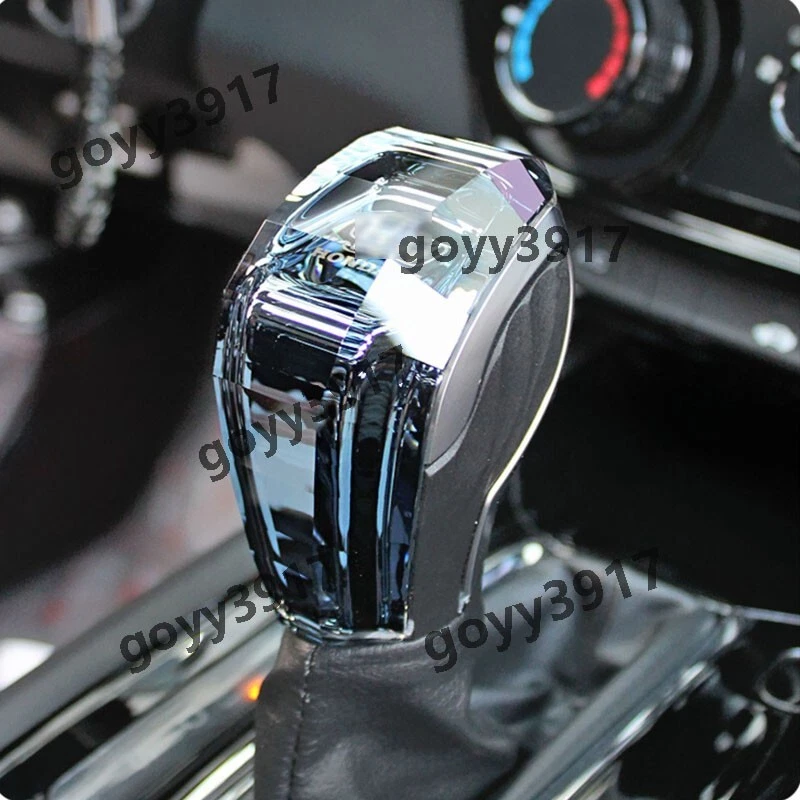 Manija de perilla de cambio de marchas de cristal con luz LED para Honda Civic 10ª 11ª 9ª generación Foto 3 de 4