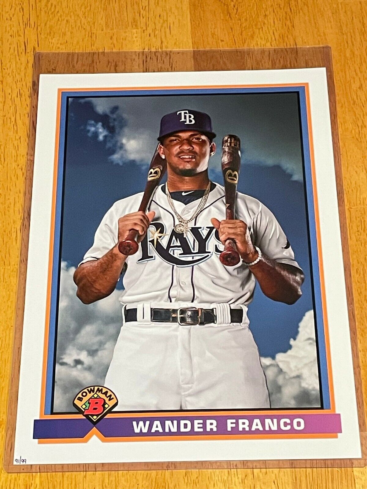 2021 Bowman Best Wander Franco /99