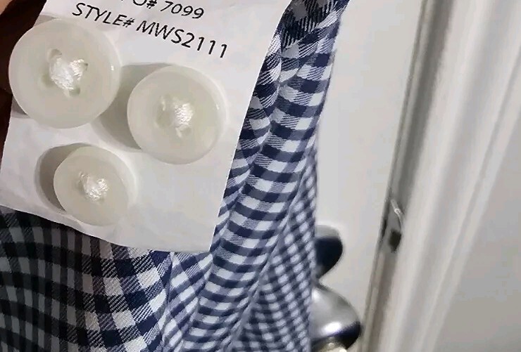 Faherty Shirt Button Down Mens Extra Large Blue W… - image 9