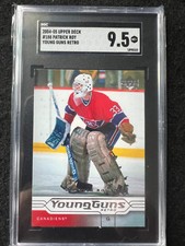 2004-05 U.D. Hockey  Young Guns Retro Patrick Roy #188 SGC 9.5 Montreal Canadien