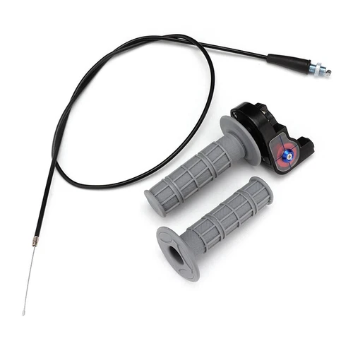 Pit Dirt Bike Quick Action Throttle Cable Grip Twist For 125cc 140cc Pitbike ATV - Picture 5 of 17