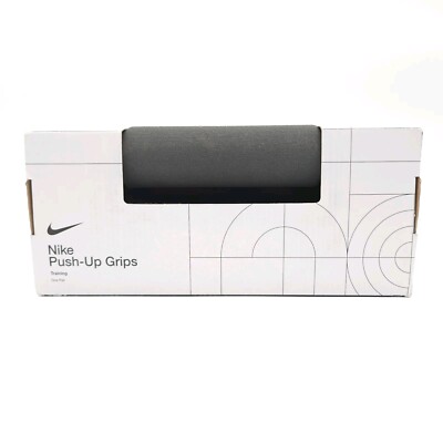 Nike Unisex Training Push Up Grips Home Workout Gym Black 88873