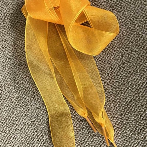 Lacci Organza voile ideali per scarpe Puma, Converse, Rucoline colorati CM 120 - Foto 23 di 23