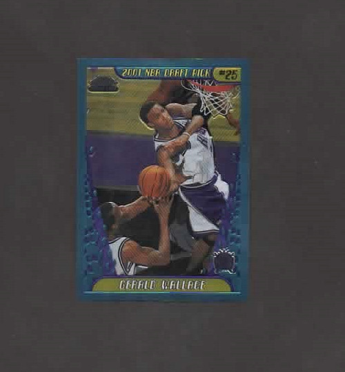 2001-02 Topps Chrome #152 GERALD WALLACE ***Rookie Card***