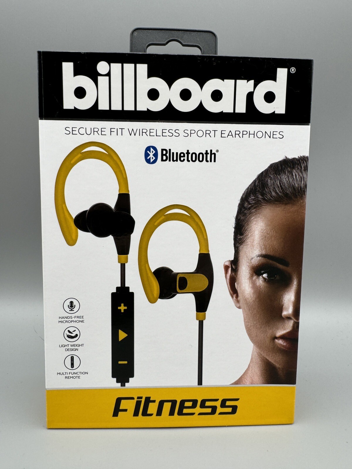 Secure Fit Wireless Sport Earphones Bluetooth Lightweight for Fitness